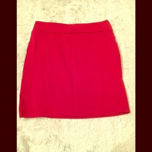 Red Mini Skirt